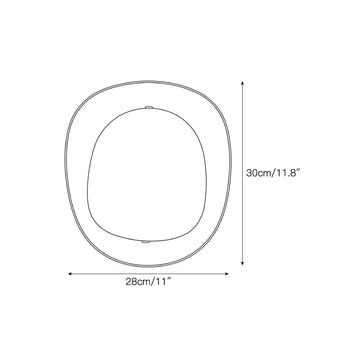 Dormus Alabaster Wall Sconce – detail 3 — Dimension drawings 1