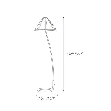 Dornstab Floor Lamp – detail 3 — Dimension drawings 1