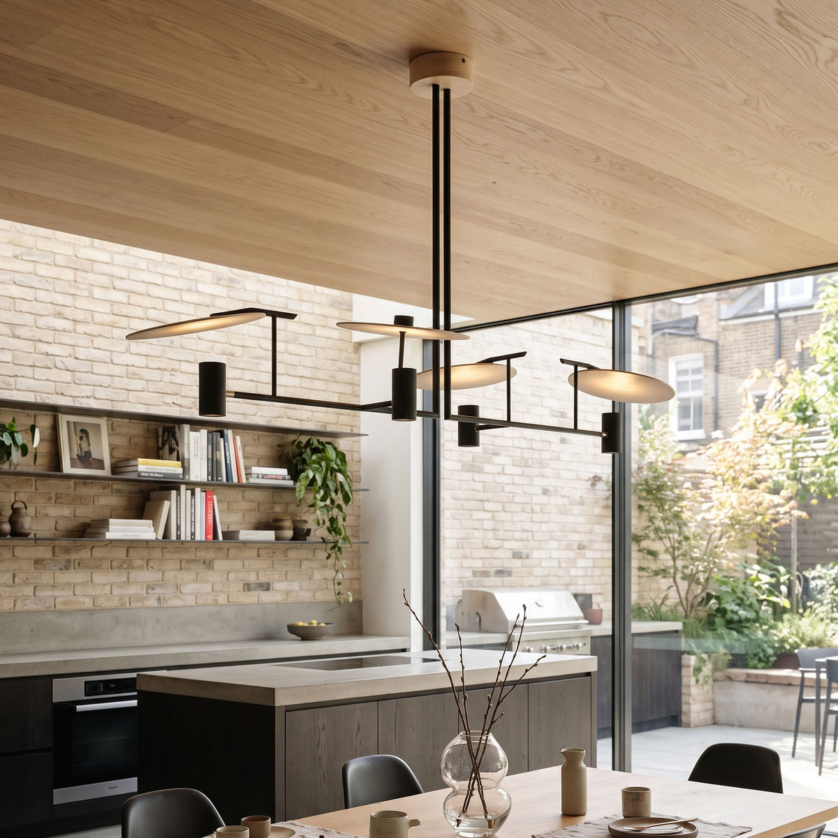 Dot Linear Chandelier