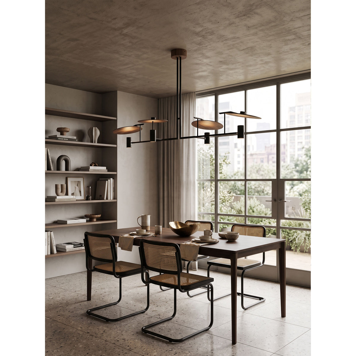 Dot Linear Chandelier