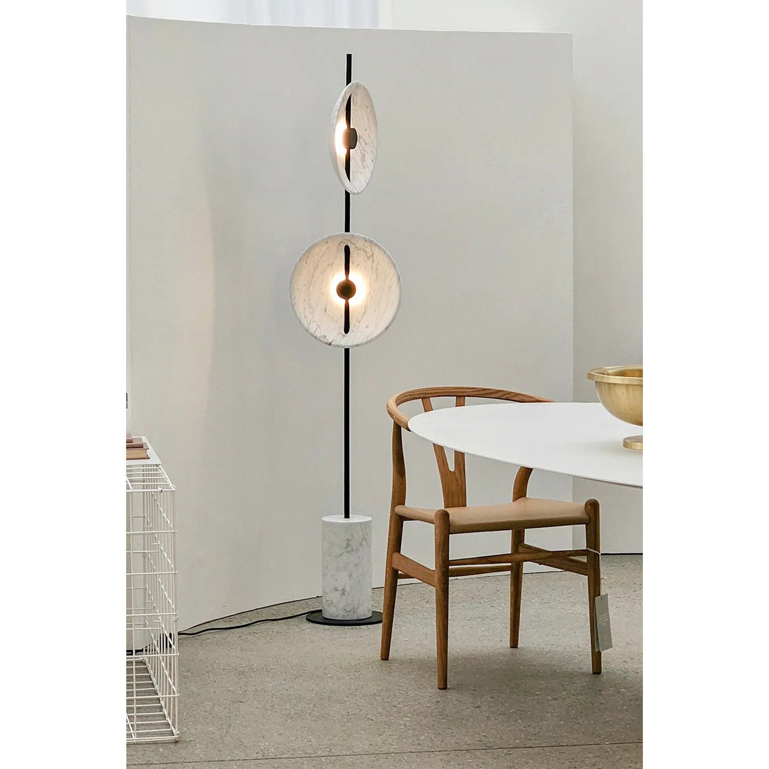 Lampadaire Double Lune