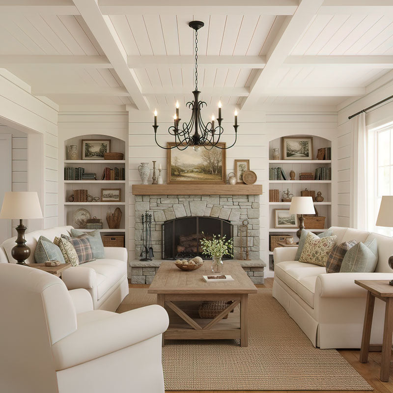 Double Twist Chandelier