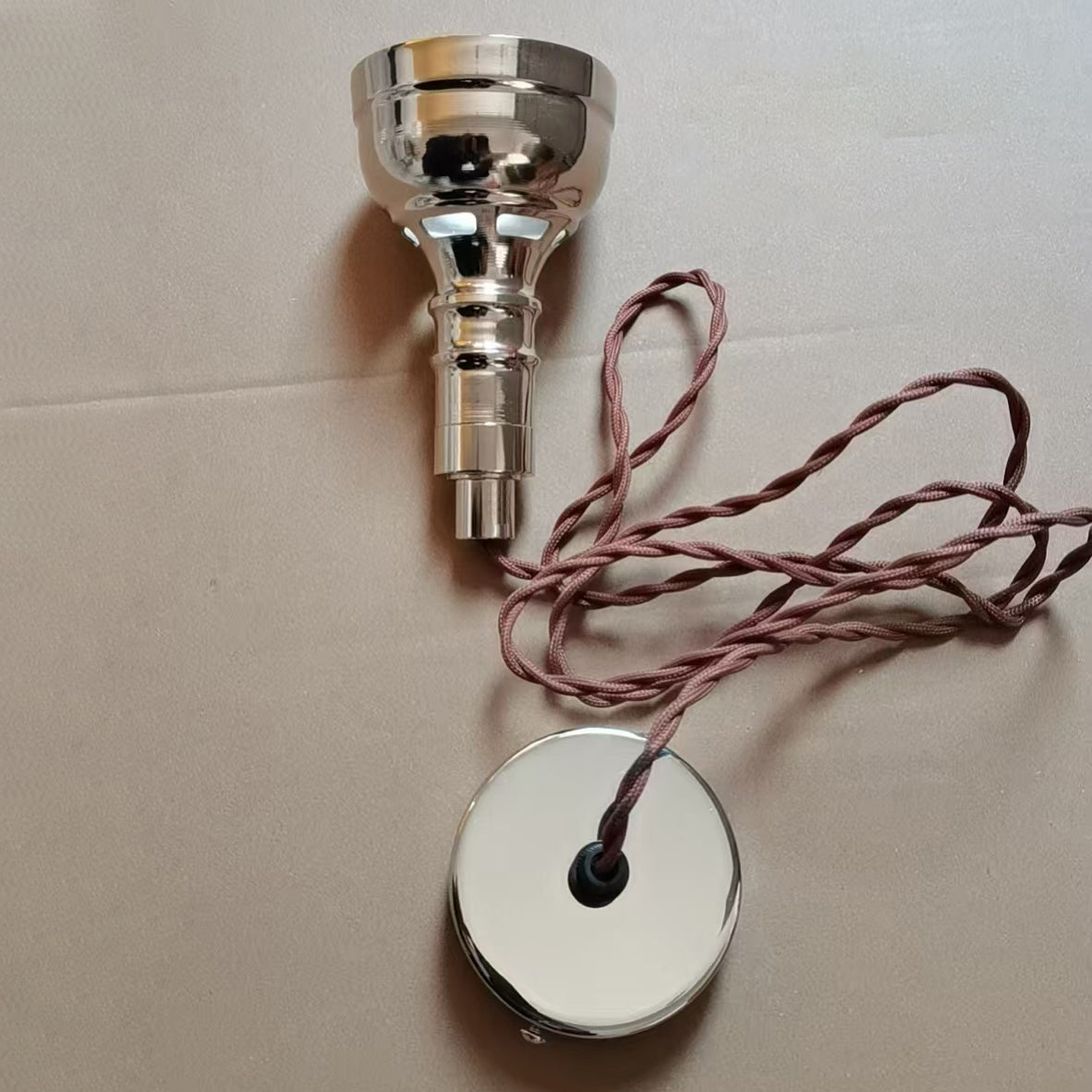 Douille Chrome Pendant Lamp