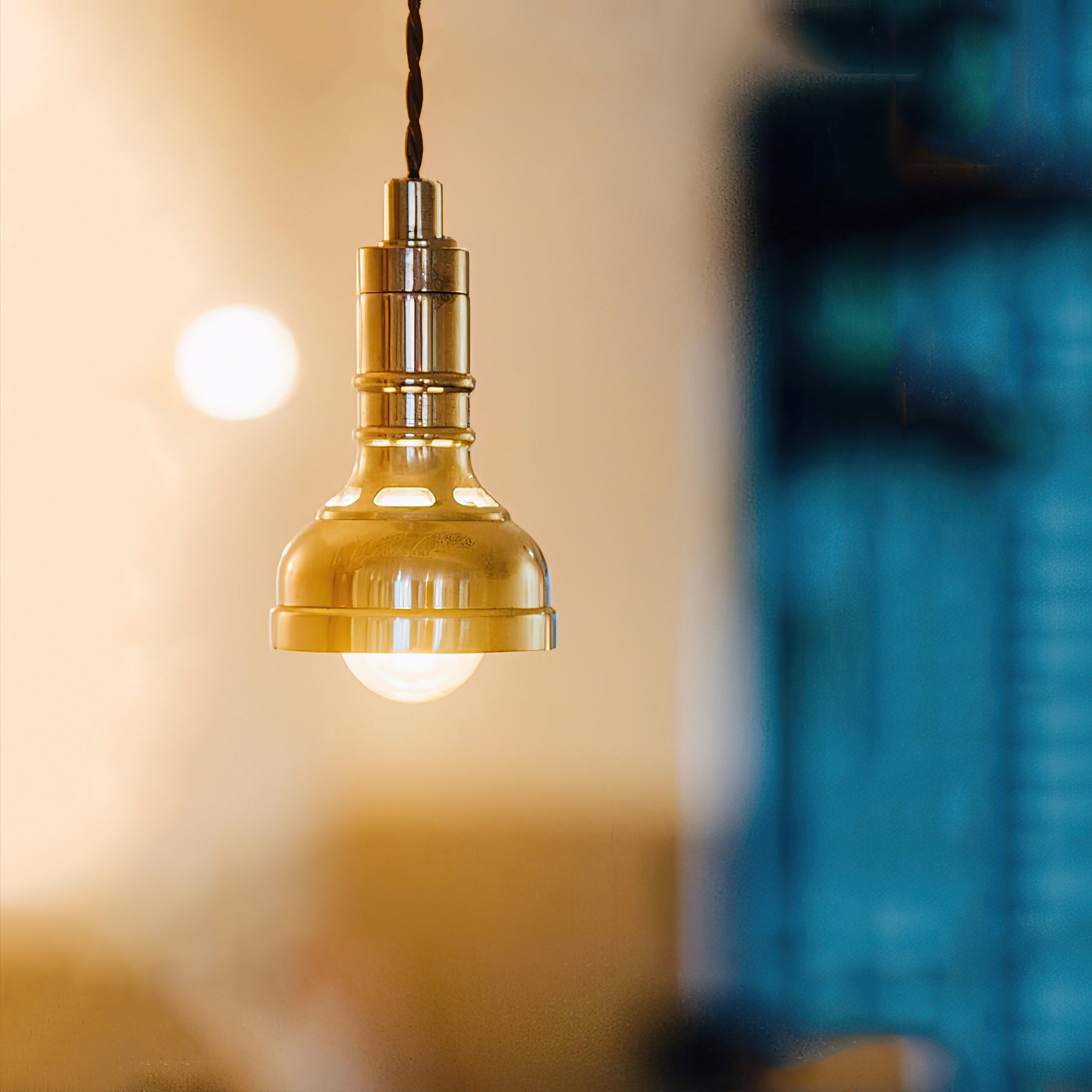 Douille Chrome Pendant Lamp