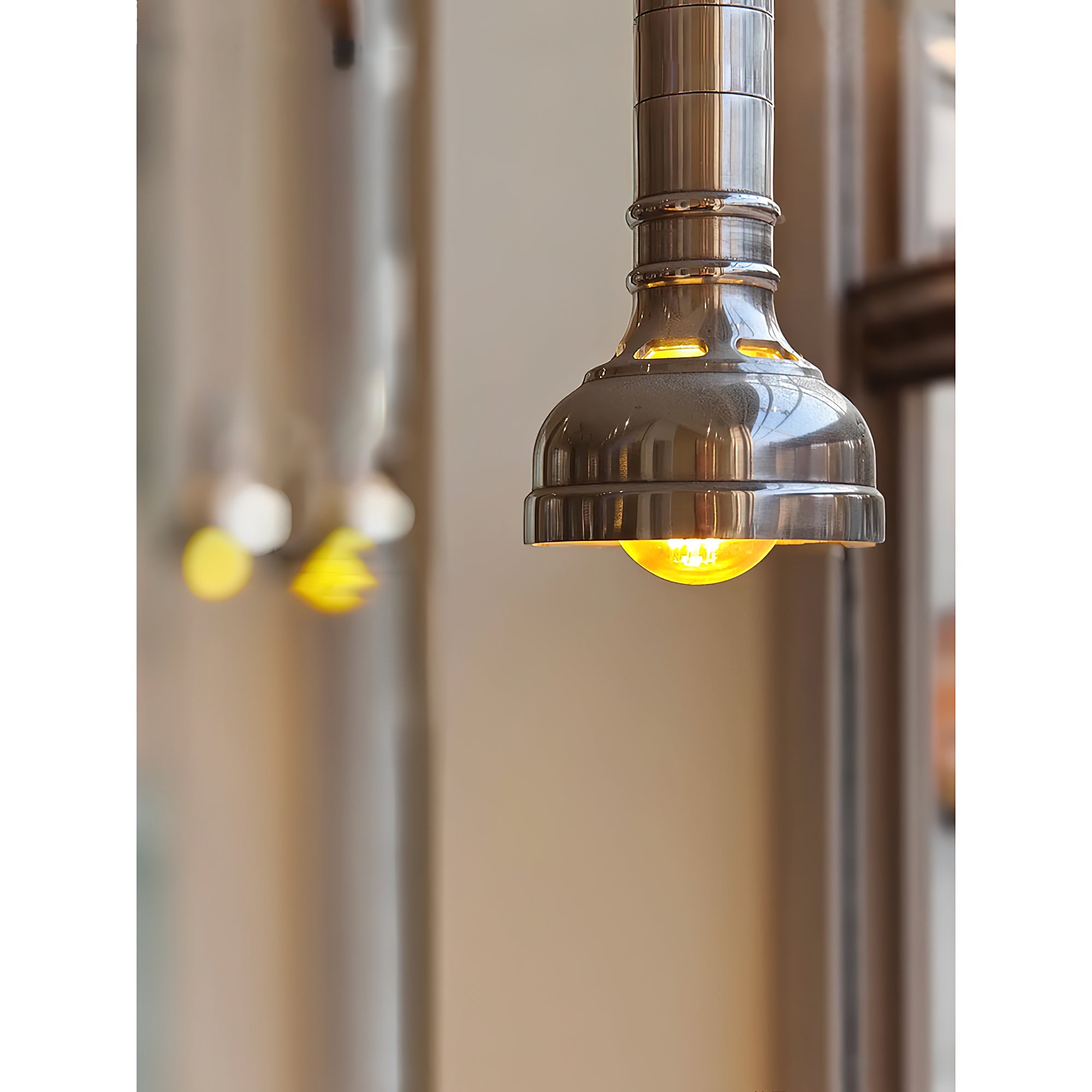 Douille Chrome Pendant Lamp