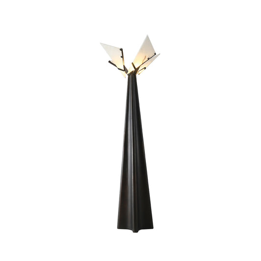 Drape Alabaster Floor Lamp