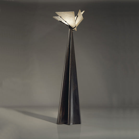 Drape Alabaster Floor Lamp