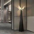 Load image into Gallery viewer, Drape Alabaster Floor Lamp
