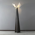 Load image into Gallery viewer, Drape Alabaster Floor Lamp
