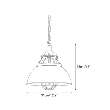 Drayton Pendant Lamp – detail 3 — Dimension drawings 1