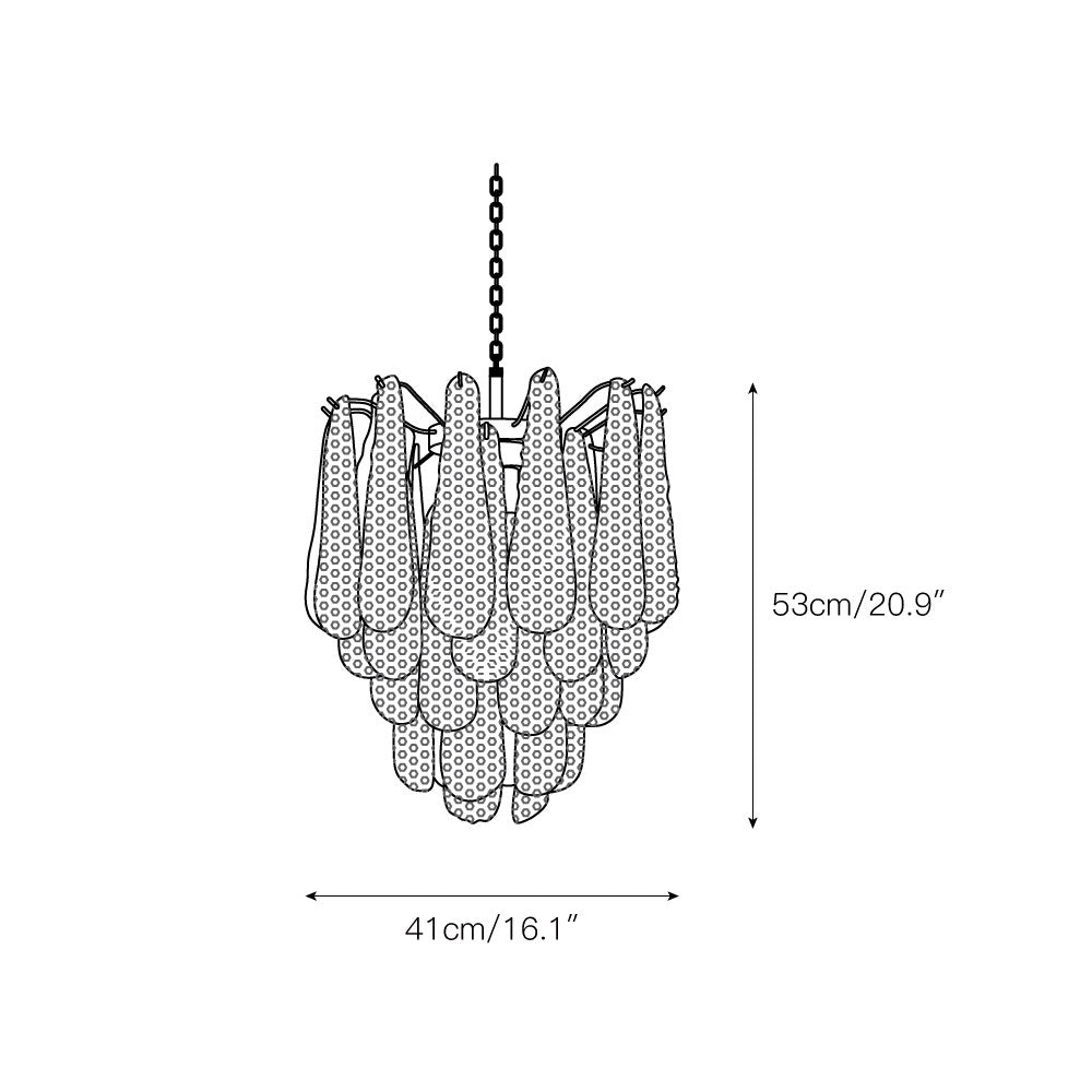 Drop Murano Chandelier