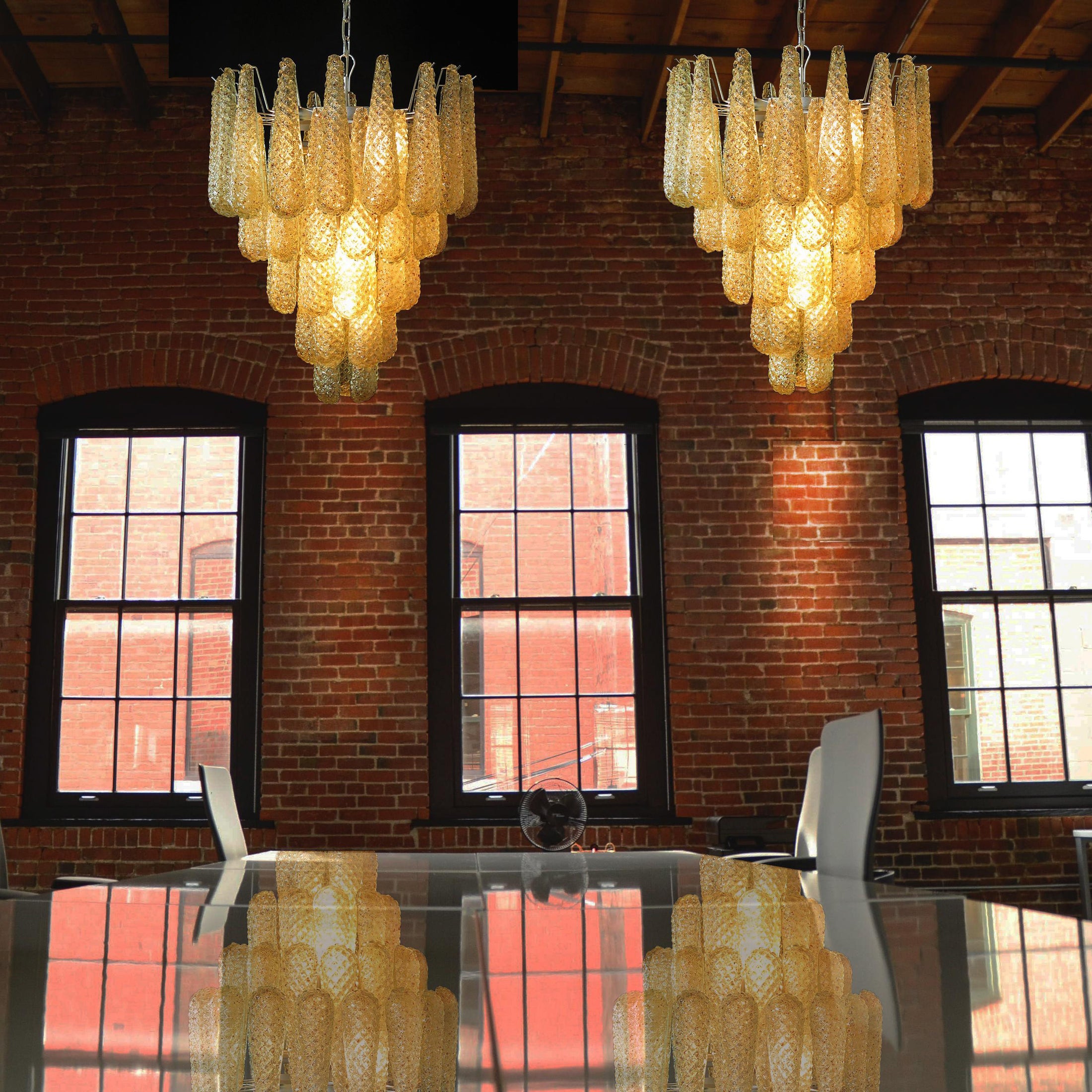 Drop Murano Chandelier