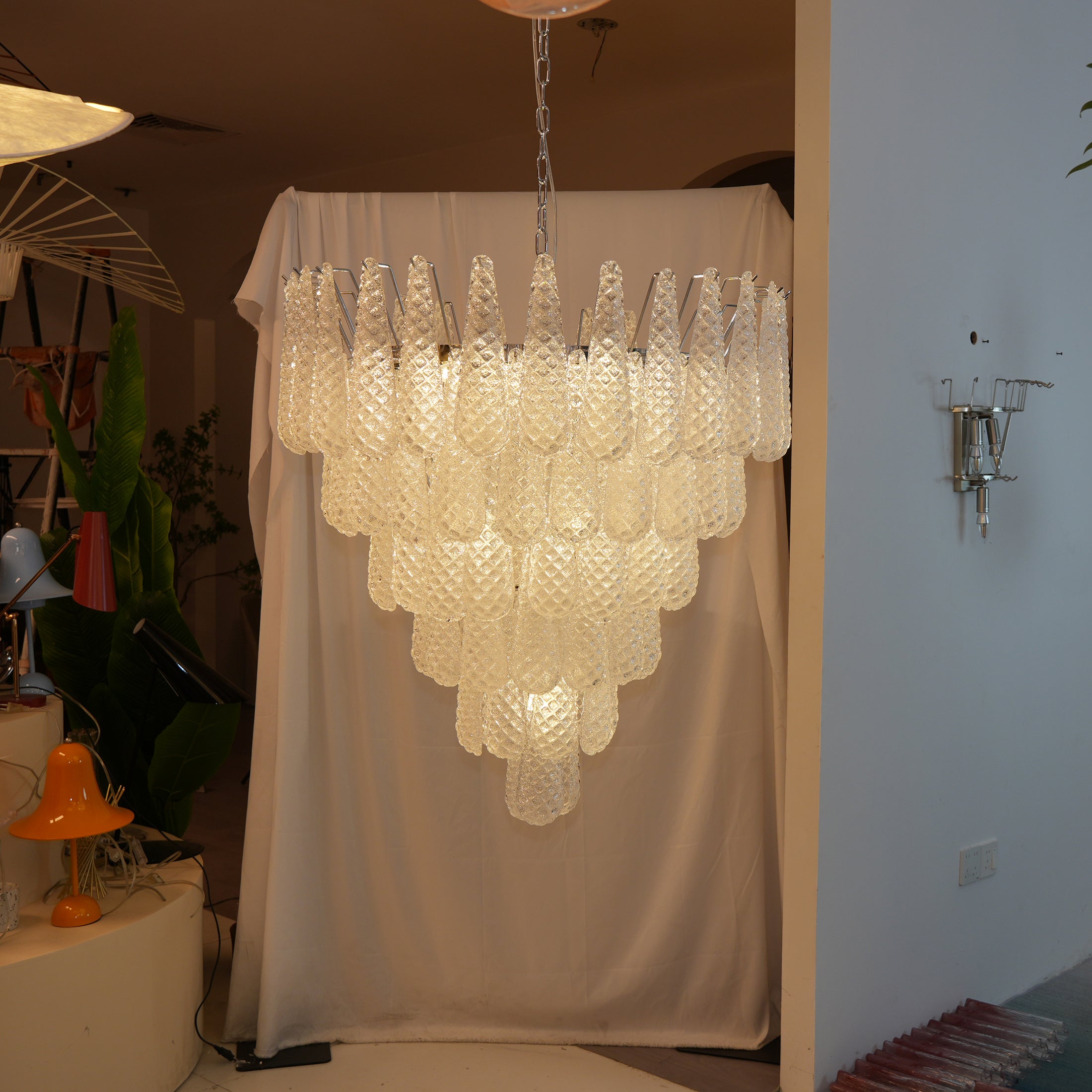 Drop Murano Chandelier