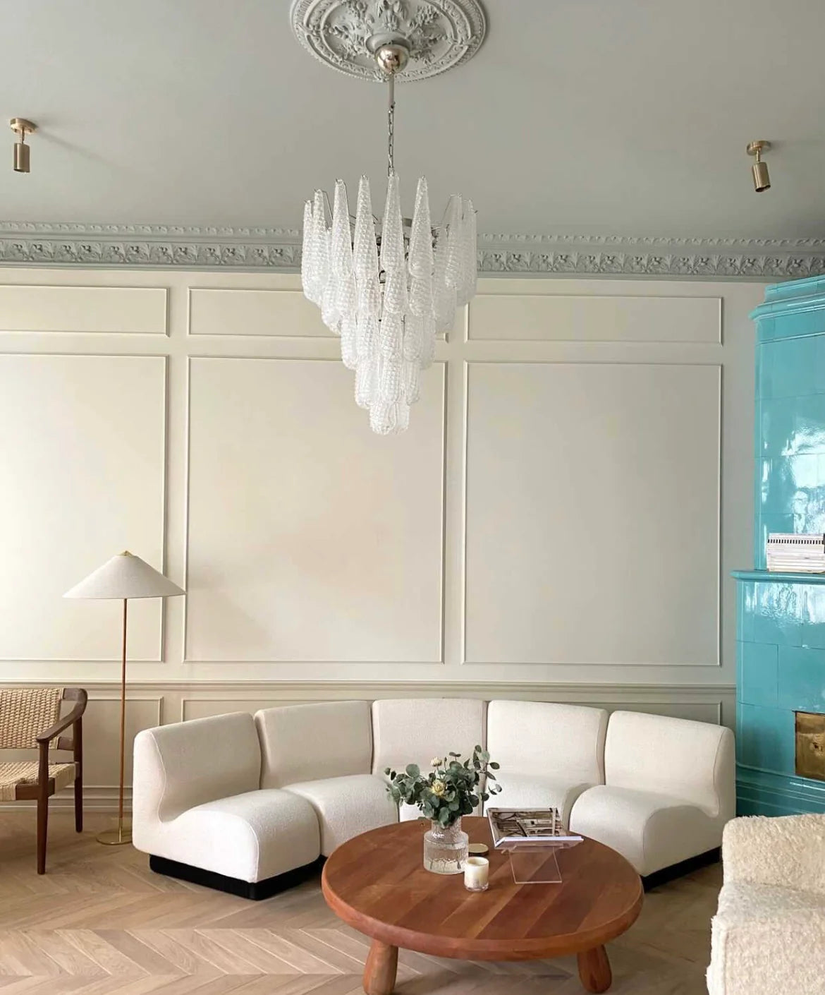 Drop Murano Chandelier