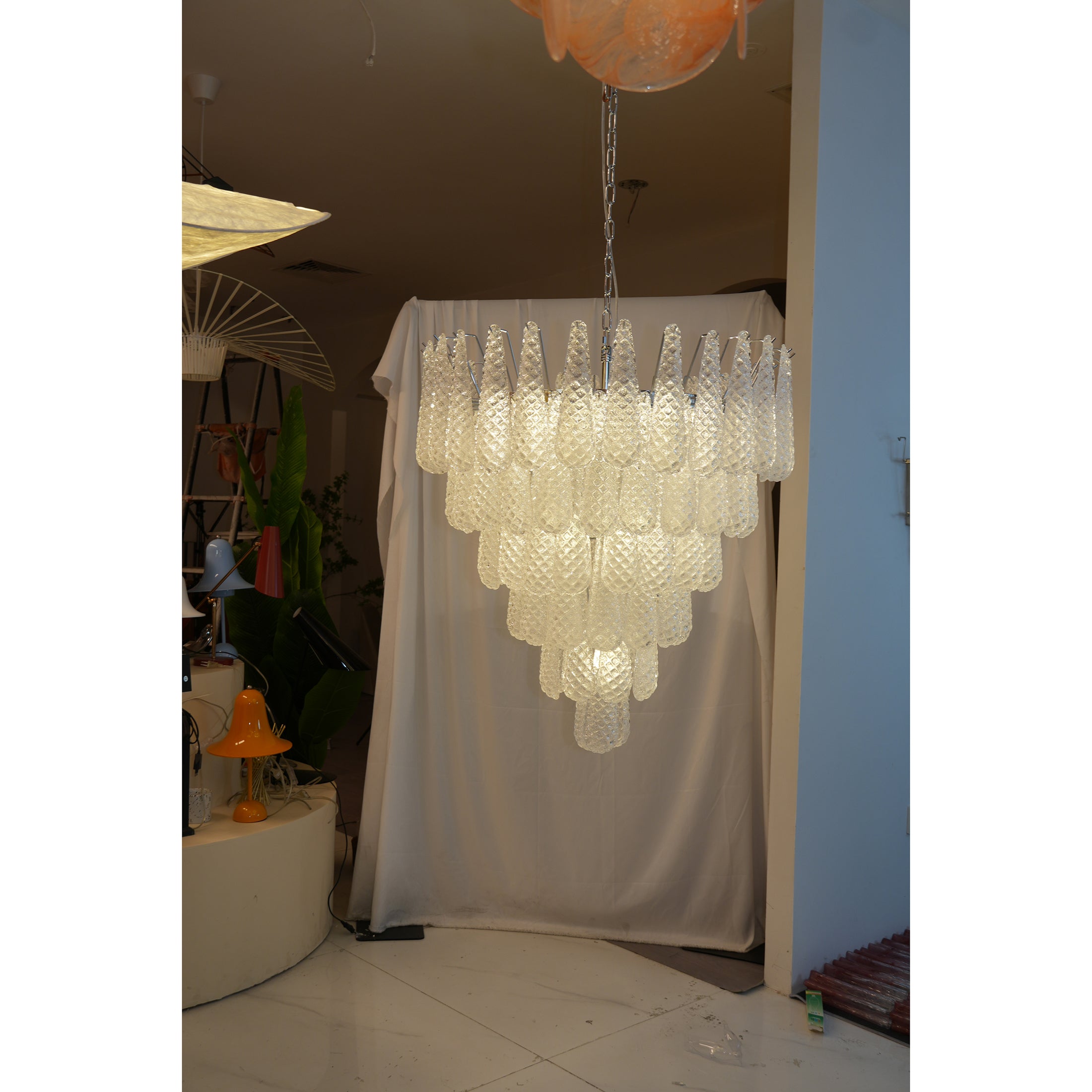 Drop Murano Chandelier