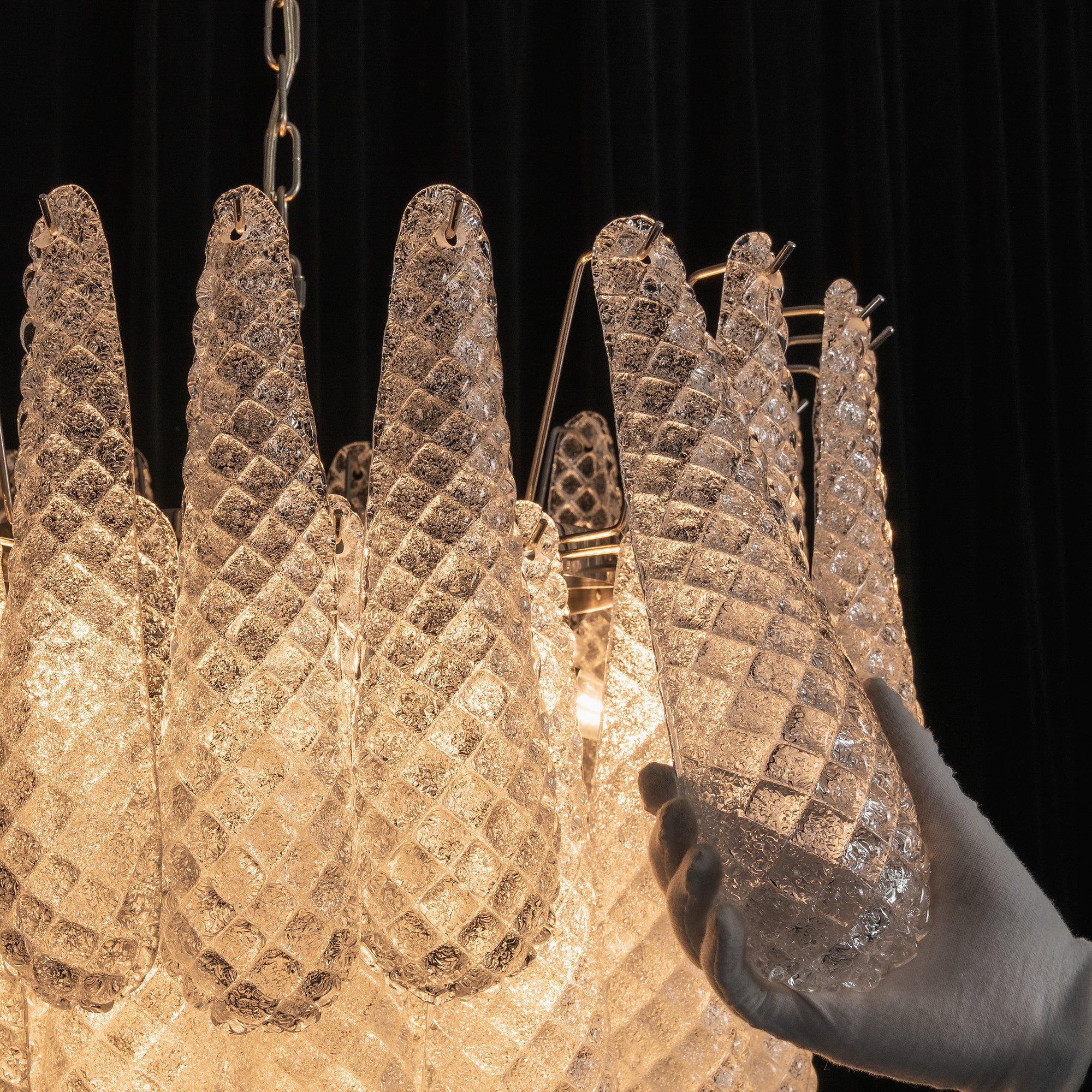 Drop Murano Chandelier
