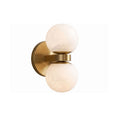 Bild in Galerie-Betrachter laden, Dual Globe Alabaster Wall Lamp
