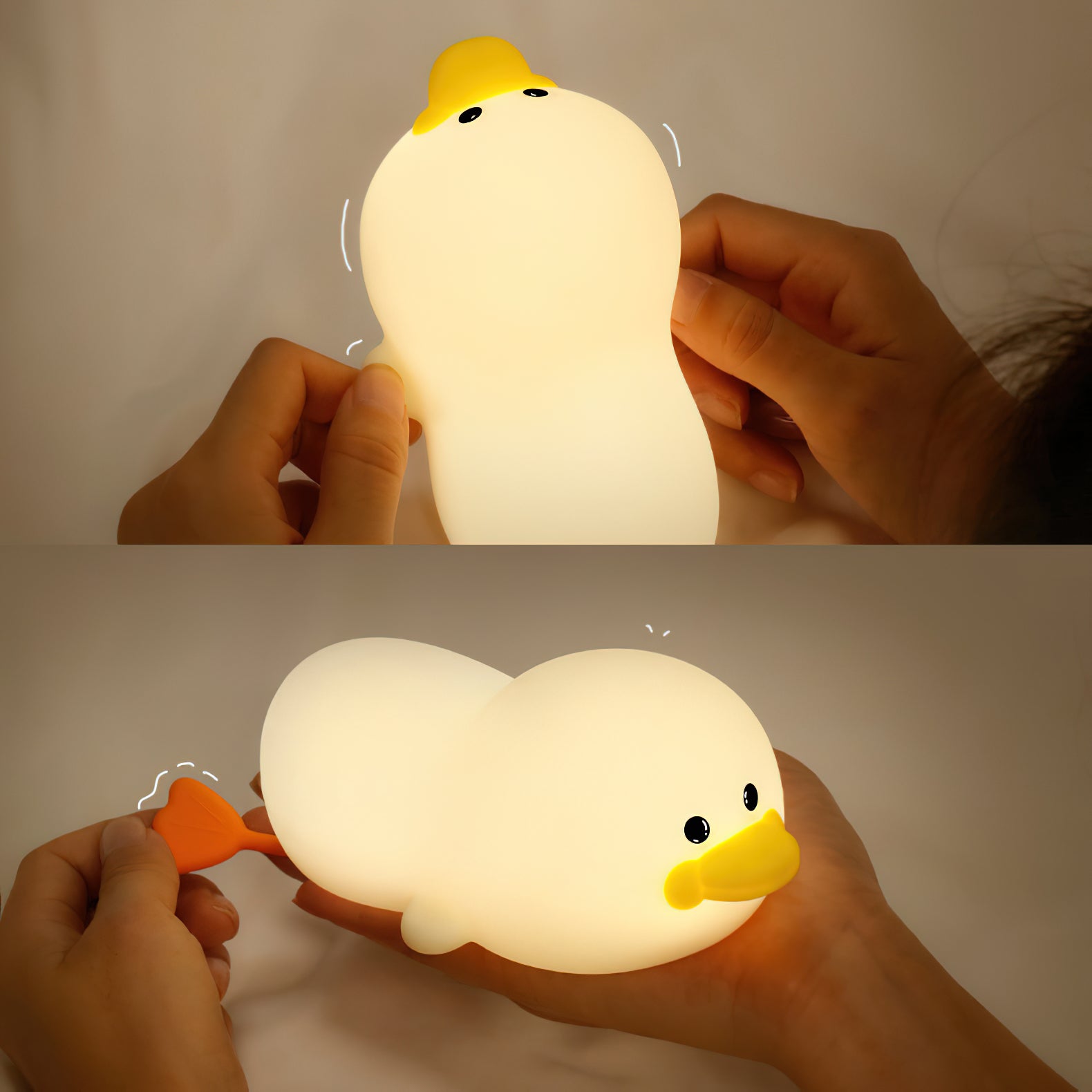 Duck Night Light (built-in battery)