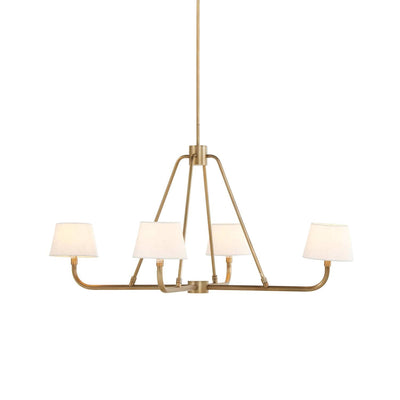 Dudley Brass Chandelier