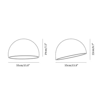 Duo Ceiling Lamp – detail 3 — Dimension drawings 1