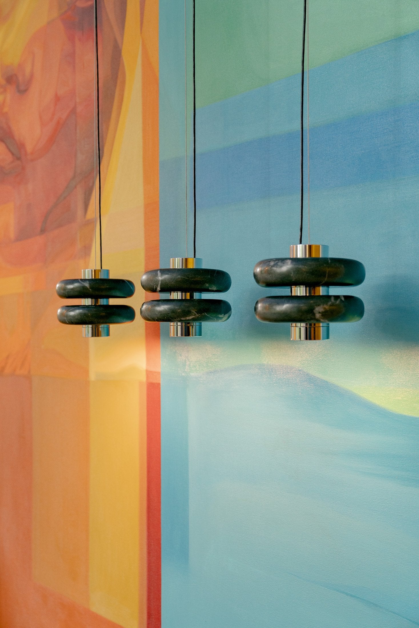 Duo Marble Pendant Lamp