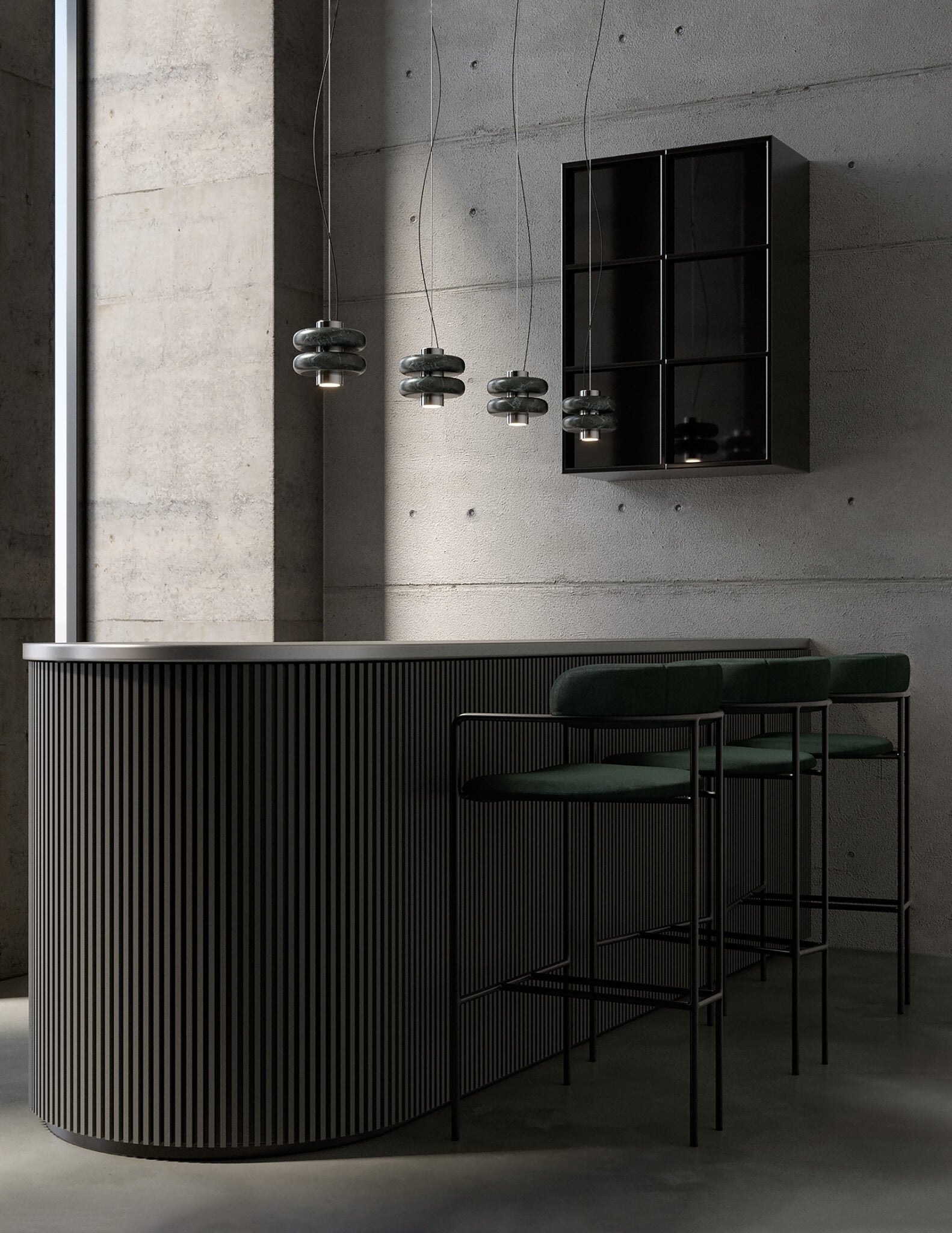 Duo Marble Pendant Lamp