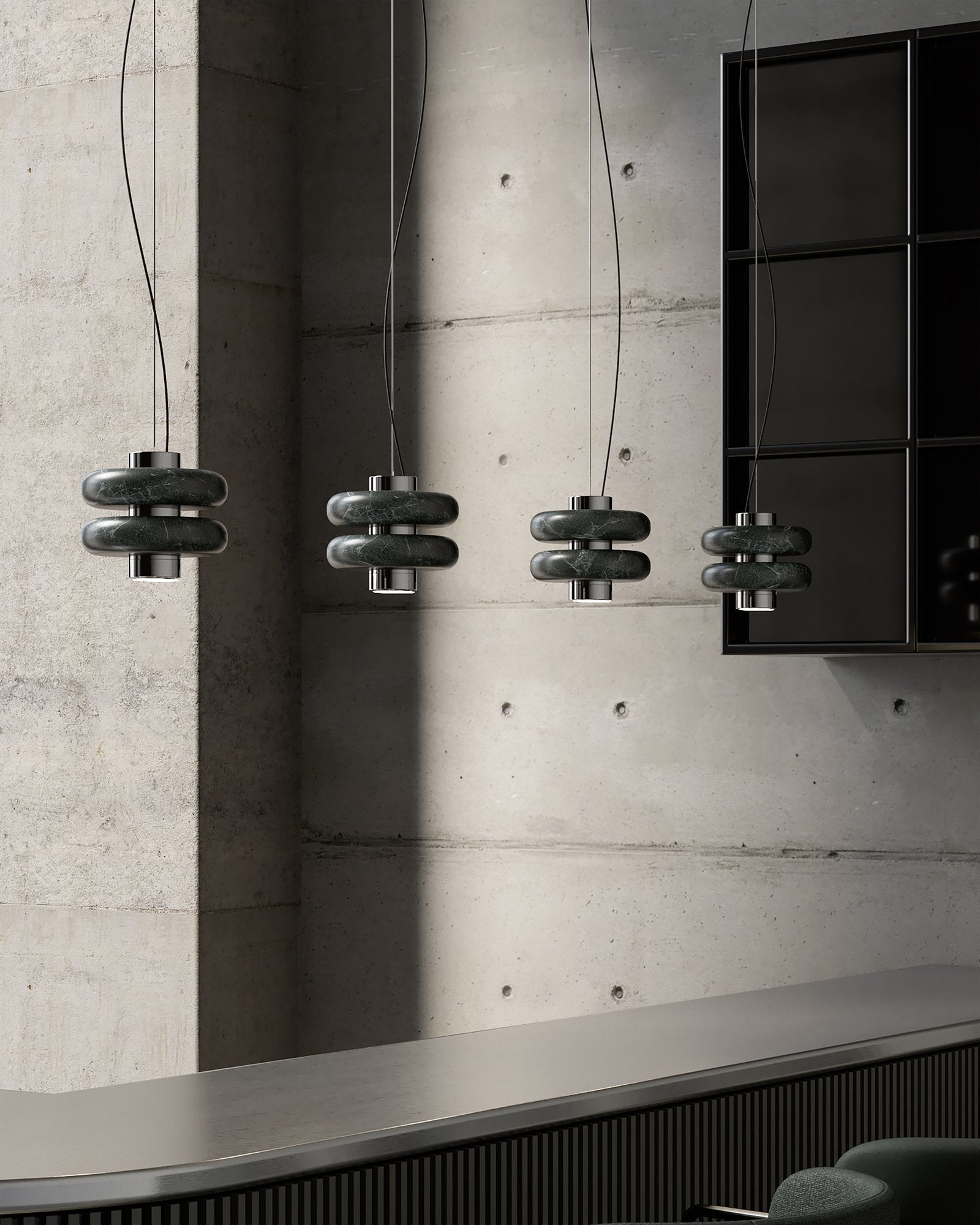 Duo Marble Pendant Lamp