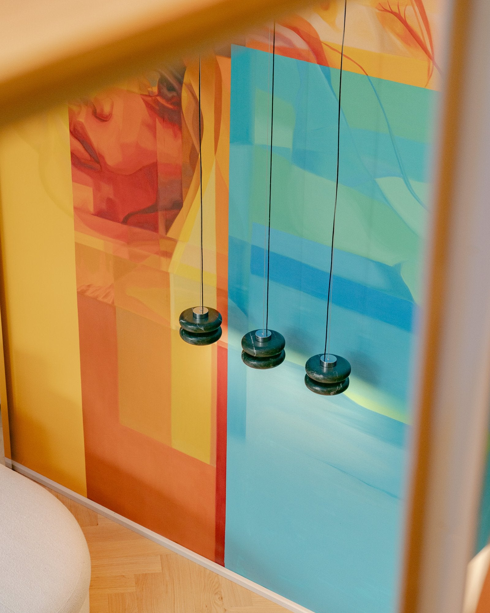 Duo Marble Pendant Lamp