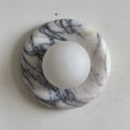 Load image into Gallery viewer, Orli White Marble Sconce

