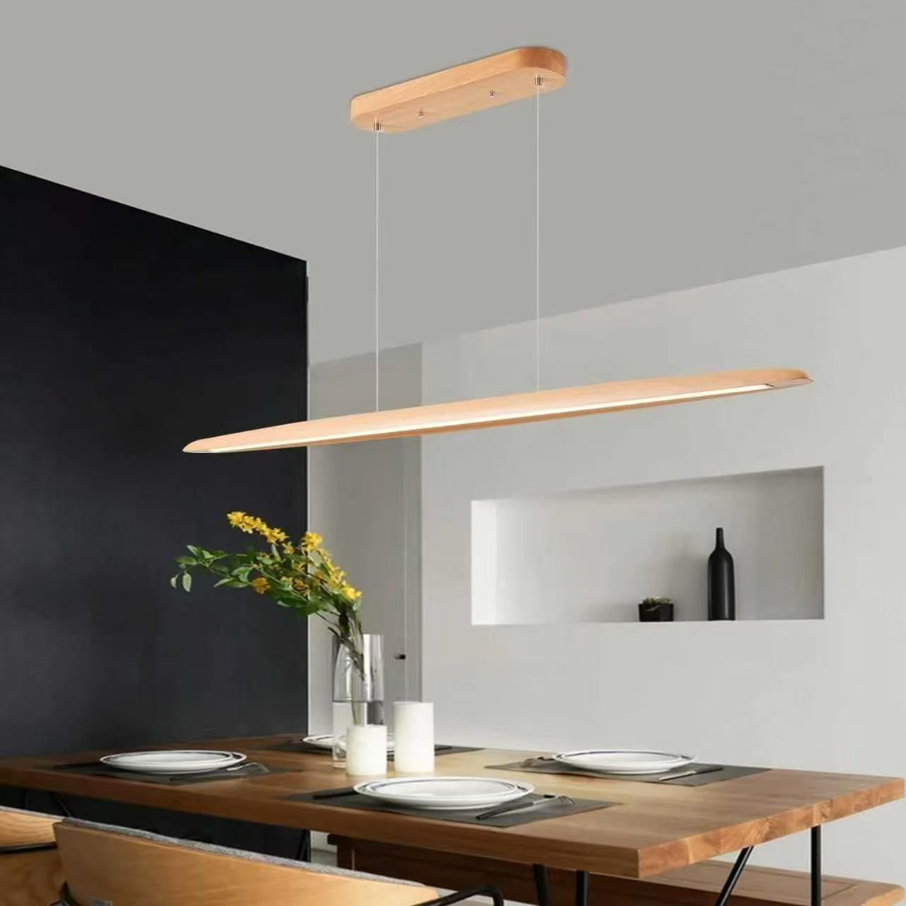 Eastoft Wood Pendant Lamp
