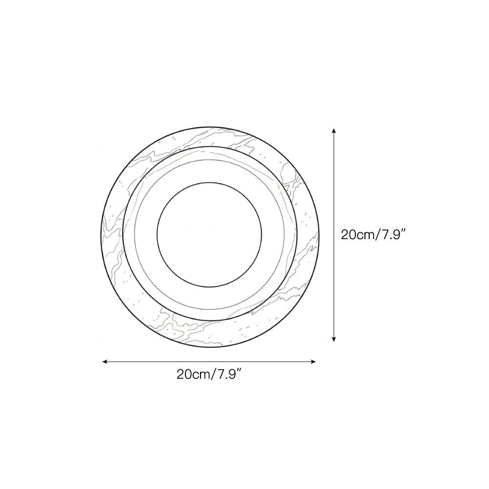 Eclipse Marble Wall Sconce