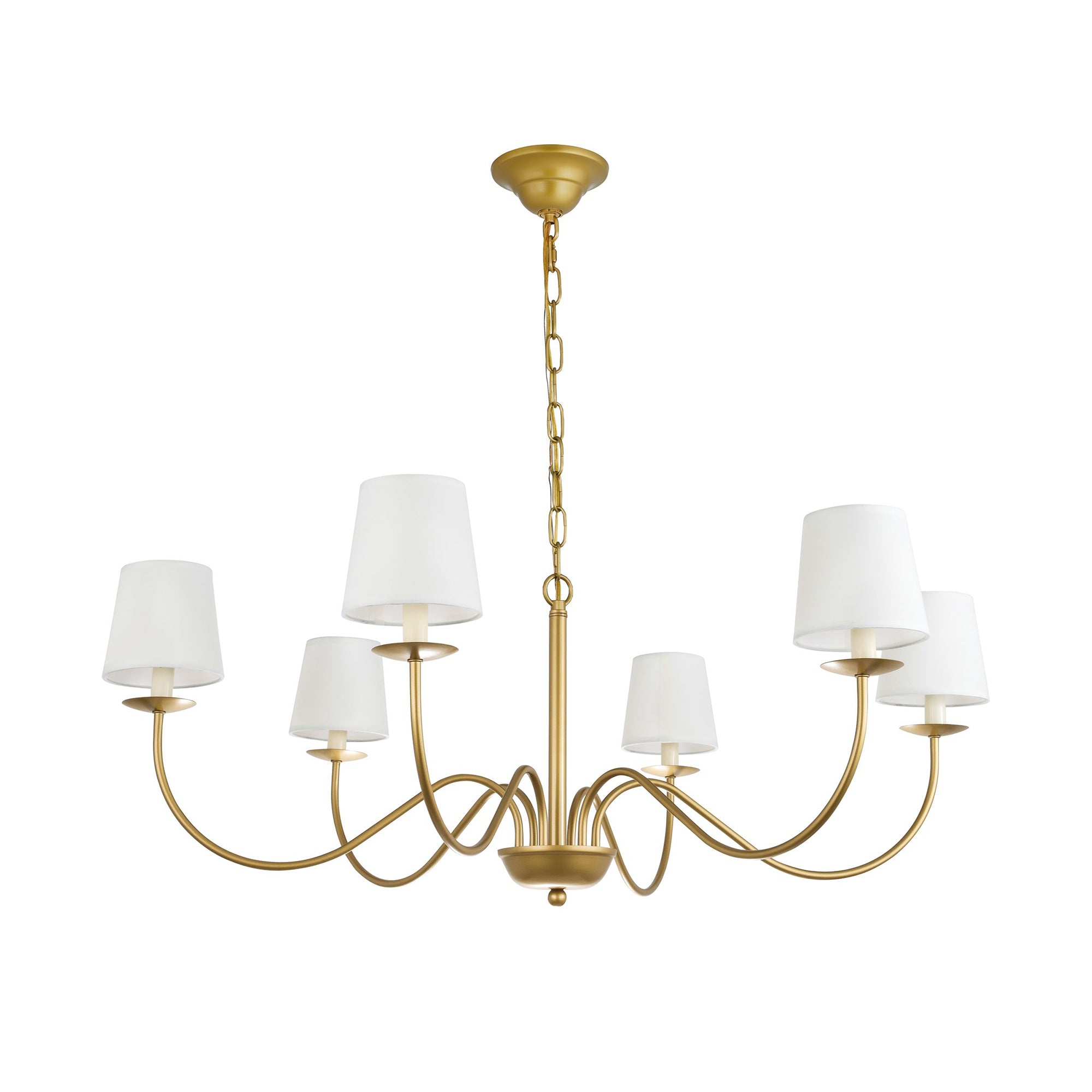 Eclipse Brass Chandelier