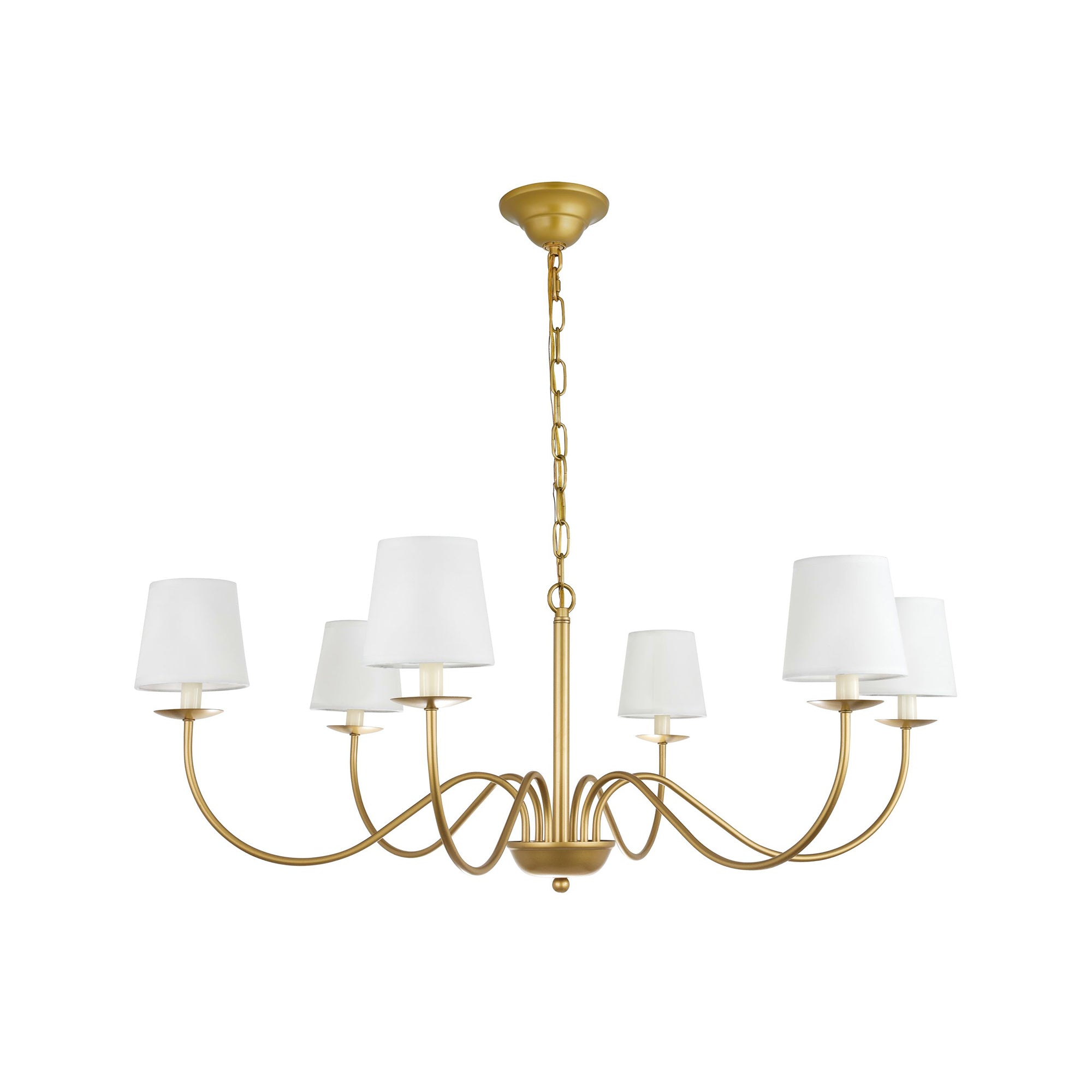 Eclipse Brass Chandelier