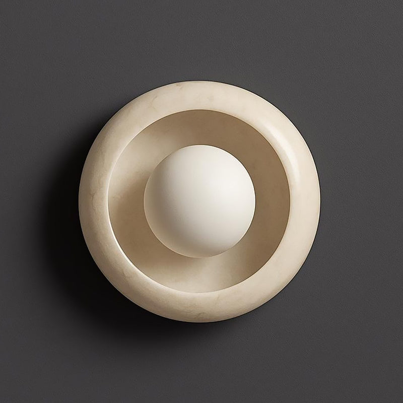 Eclipse Marble Wall Sconce