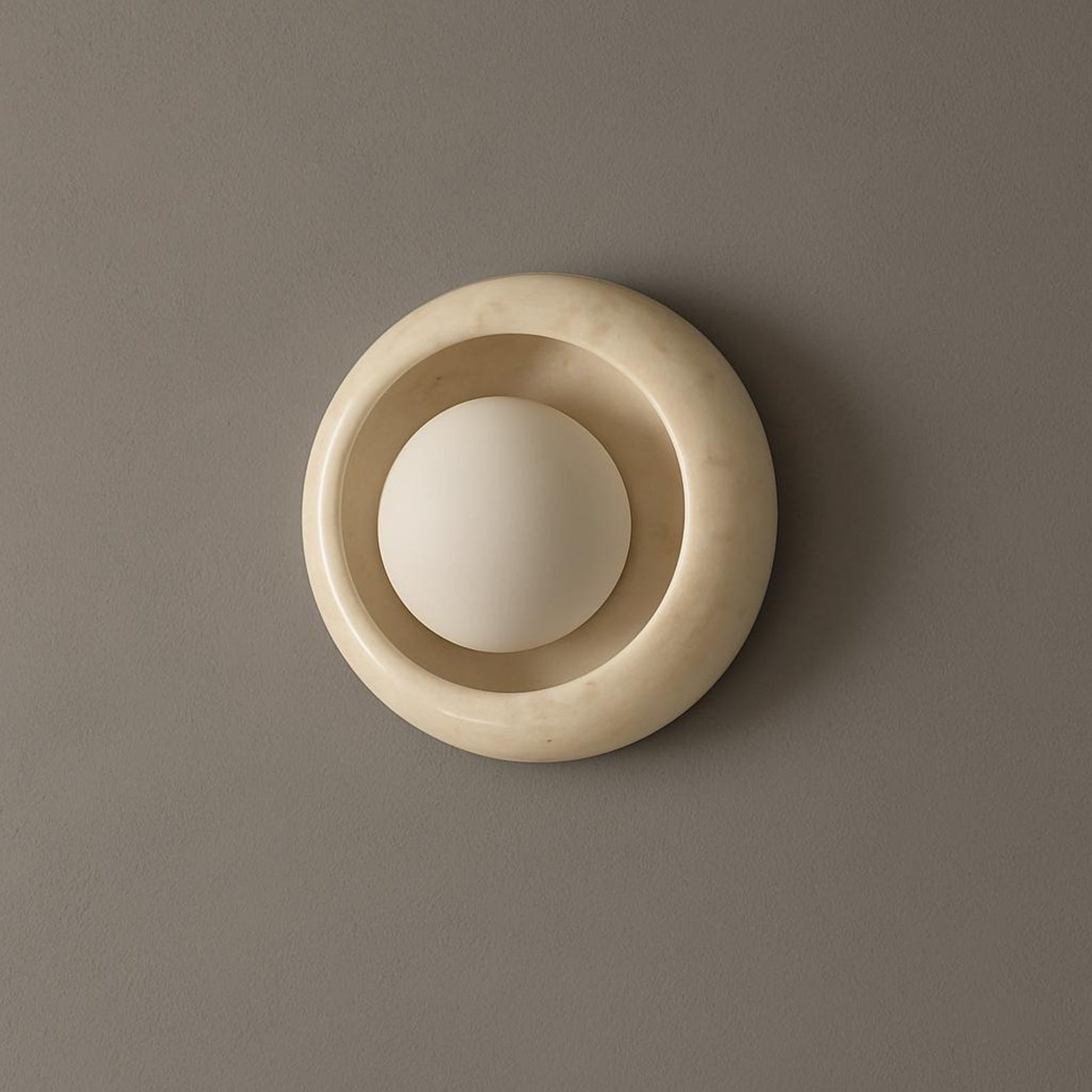 Eclipse Marble Wall Sconce