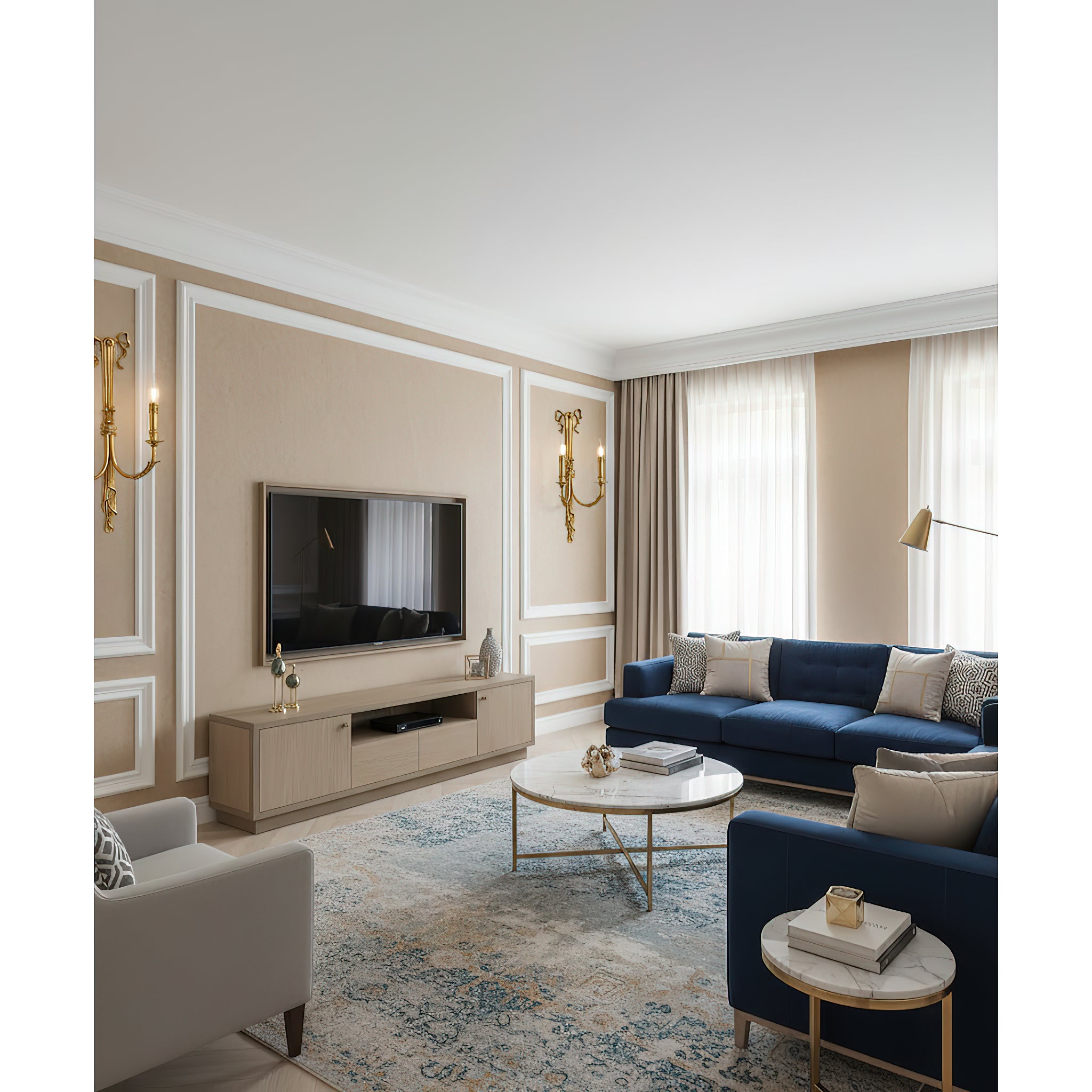 Edith Brass Wall Lamp