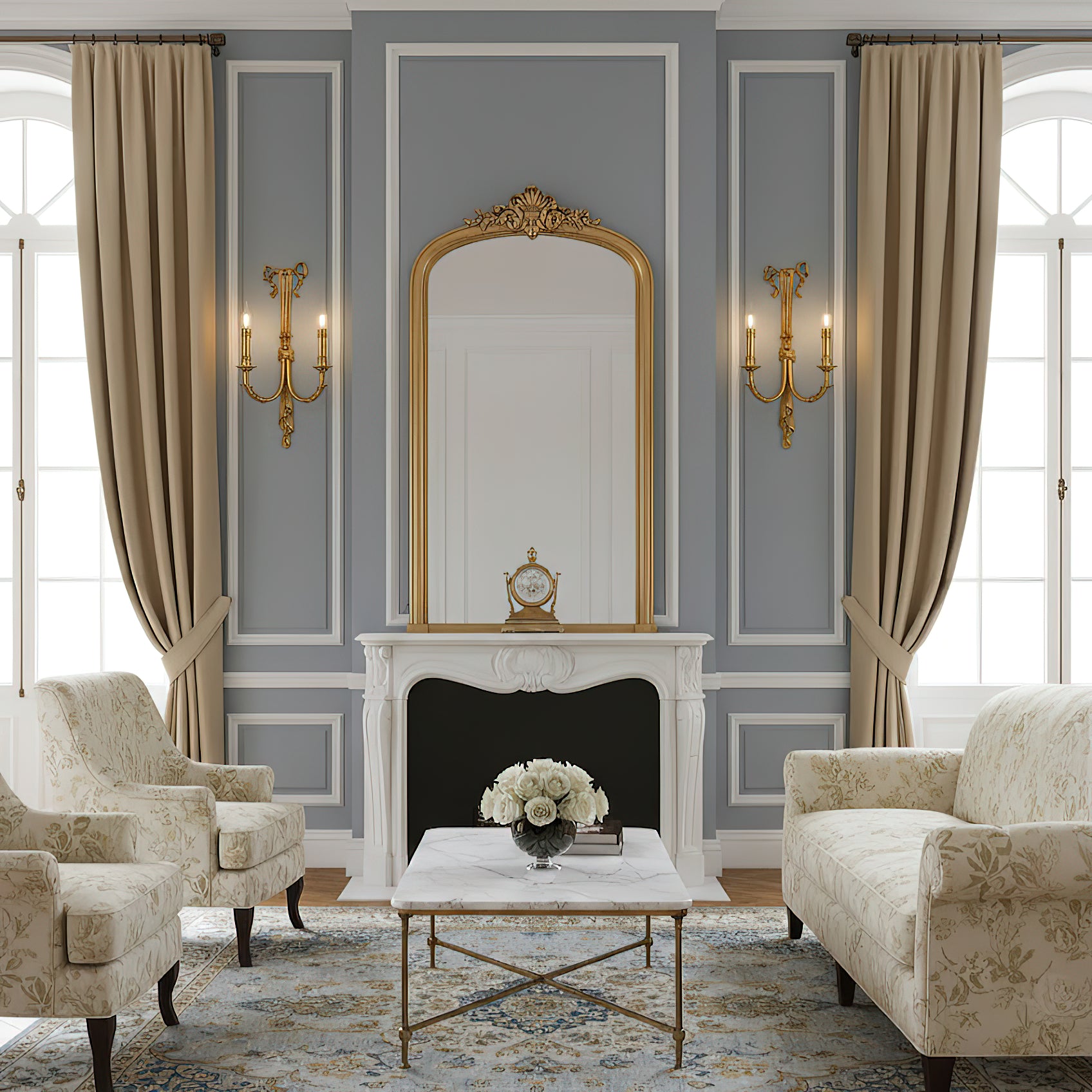 Edith Brass Wall Lamp