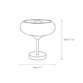 Load image into Gallery viewer, Egg Tart Glass Table Lamp
