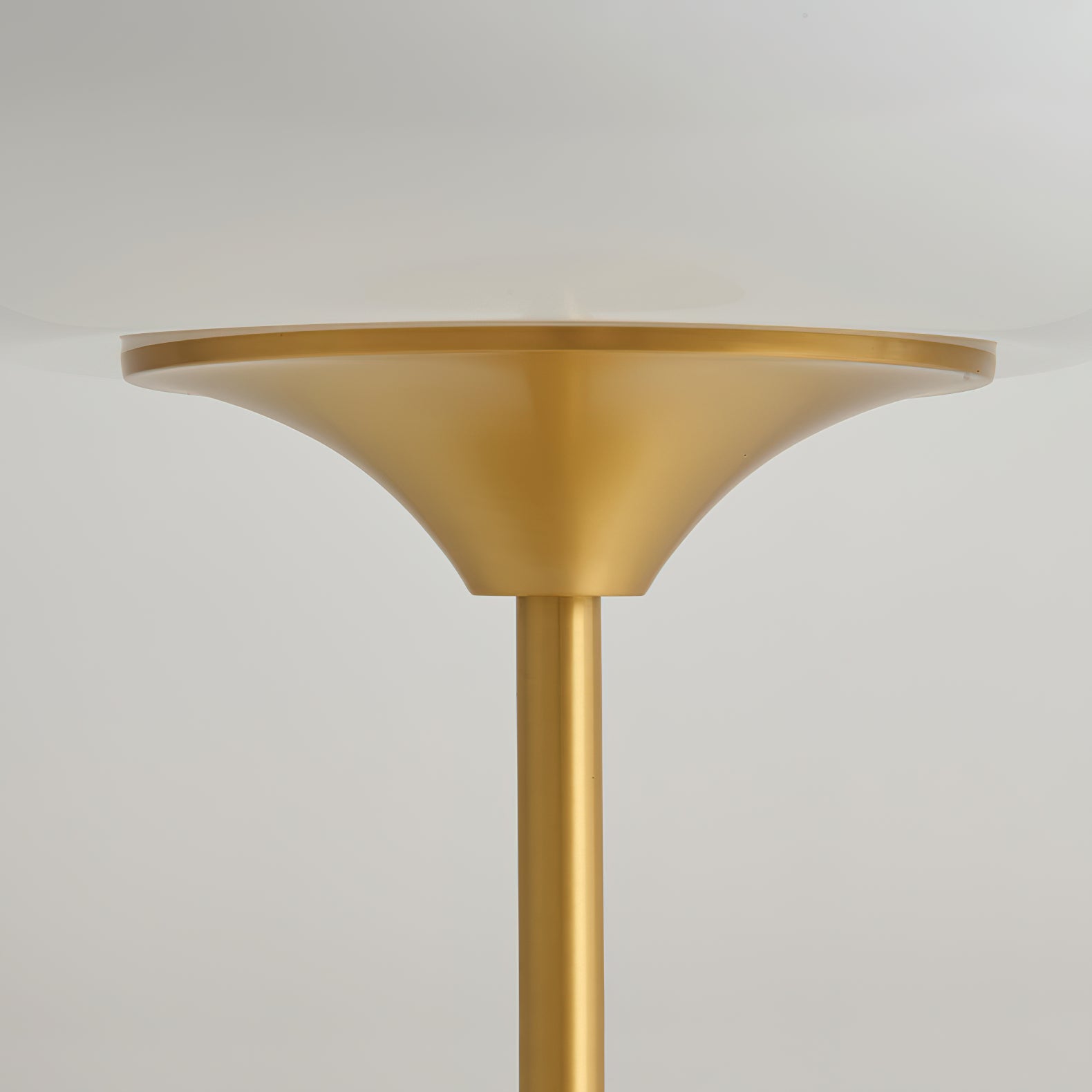 Lampe de table en verre tarte aux œufs