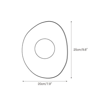 Element Travertine Wall Lamp – detail 3 — Dimension drawings 1