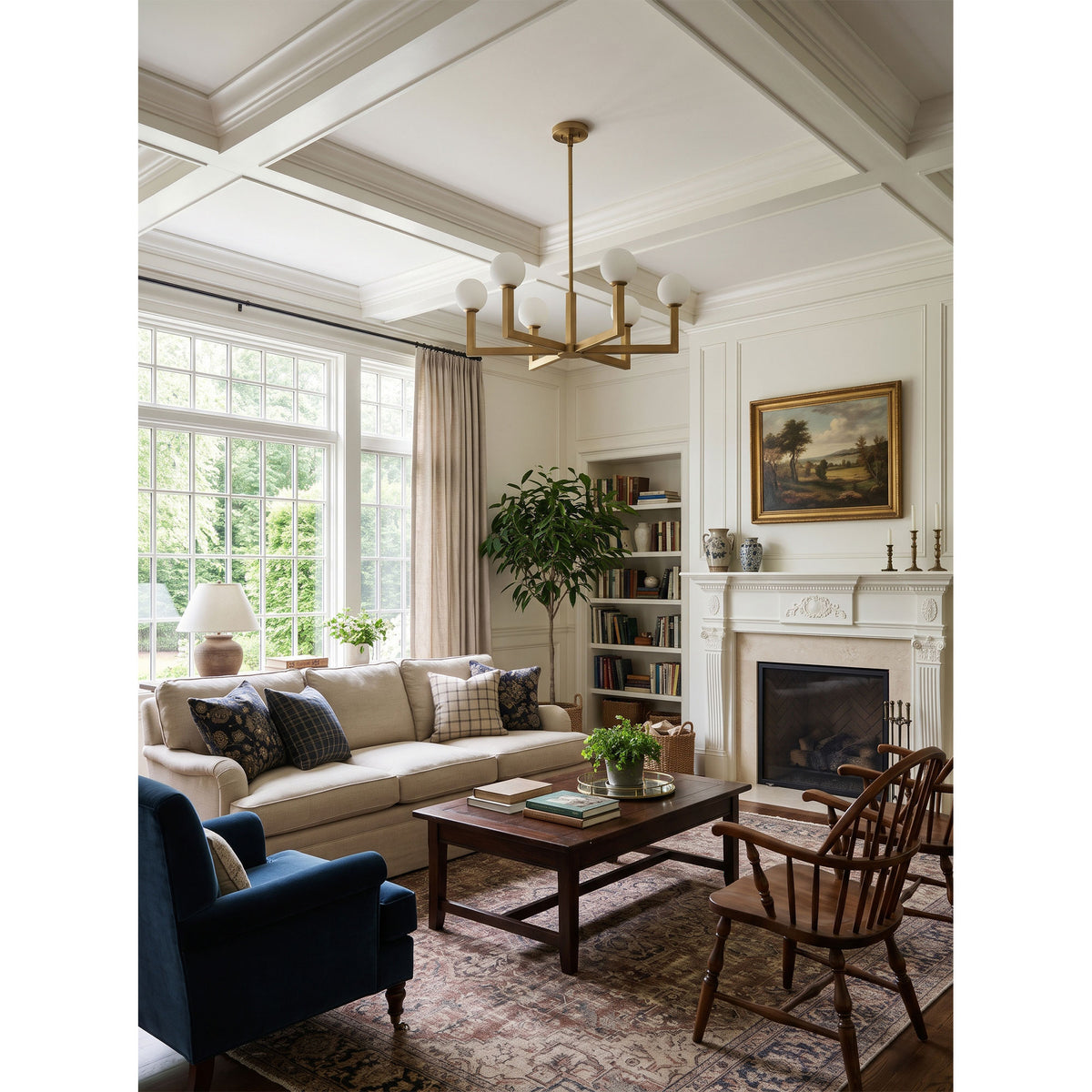 Lustre Eliza Brass