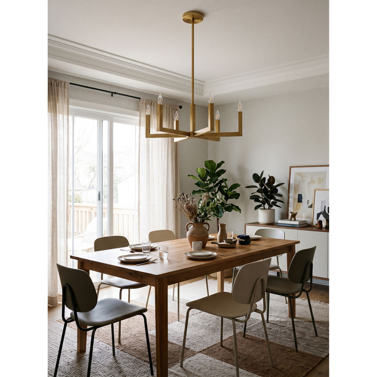 Lustre Eliza Brass