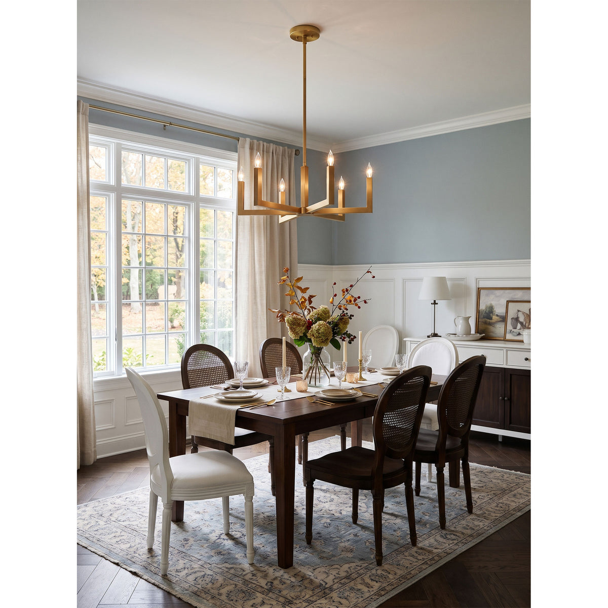 Lustre Eliza Brass