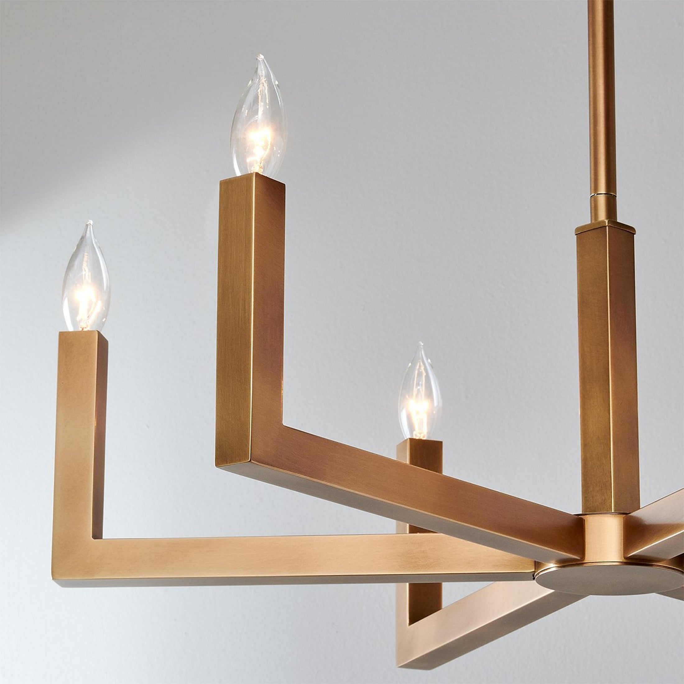 Eliza Brass Chandelier
