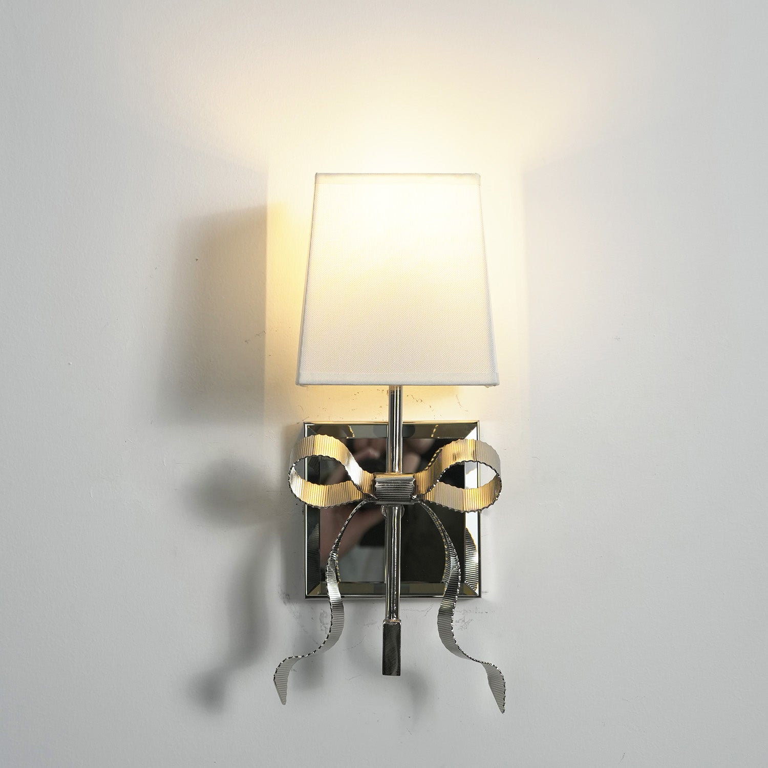 Ellery Gros-Grain Bow Sconce