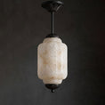 Load image into Gallery viewer, Eloise Scallop Alabaster Flush Mount Ceiling Light
