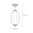 Load image into Gallery viewer, Eloise Scallop Alabaster Flush Mount Ceiling Light
