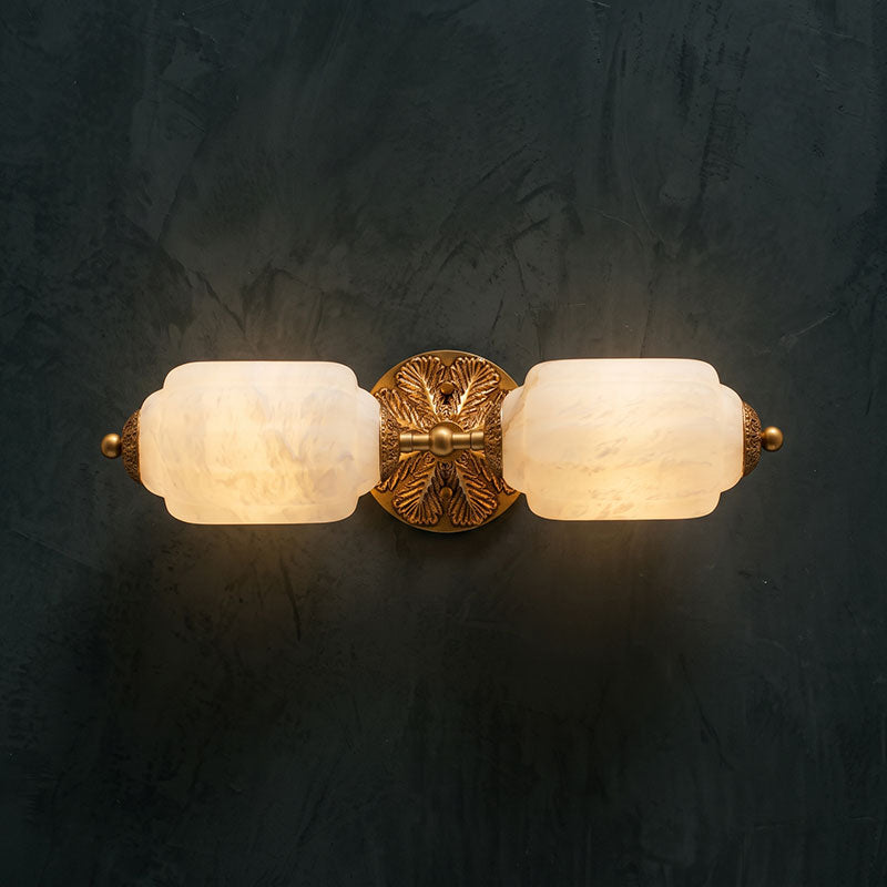 Eloise Scallop alabaster wandlamp