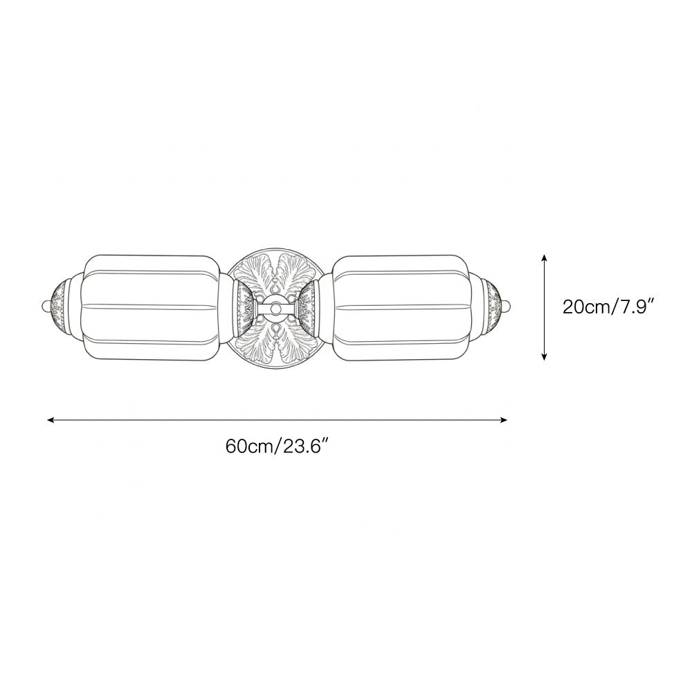 Eloise Scallop Glass Sconce