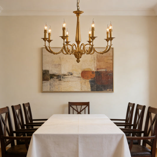 Winchester Brass Chandelier